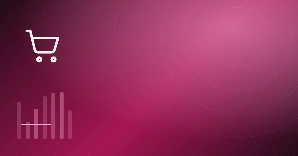 Abstract illustration representing an e-commerce seller dashboard