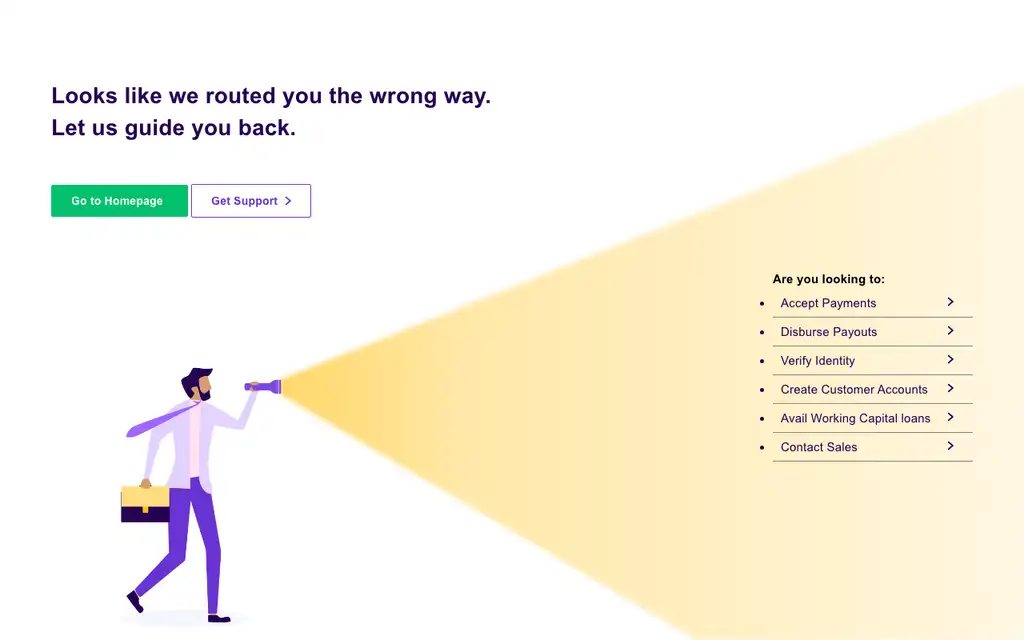 Cashfree Subscriptions website homepage screenshot