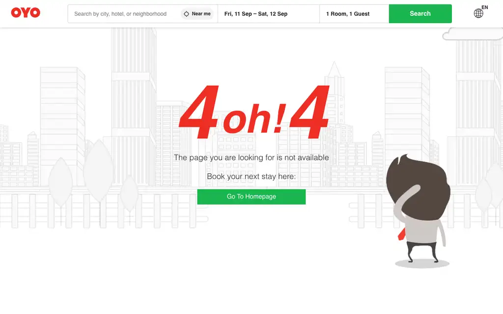 OYO for Hotel Owners website homepage screenshot